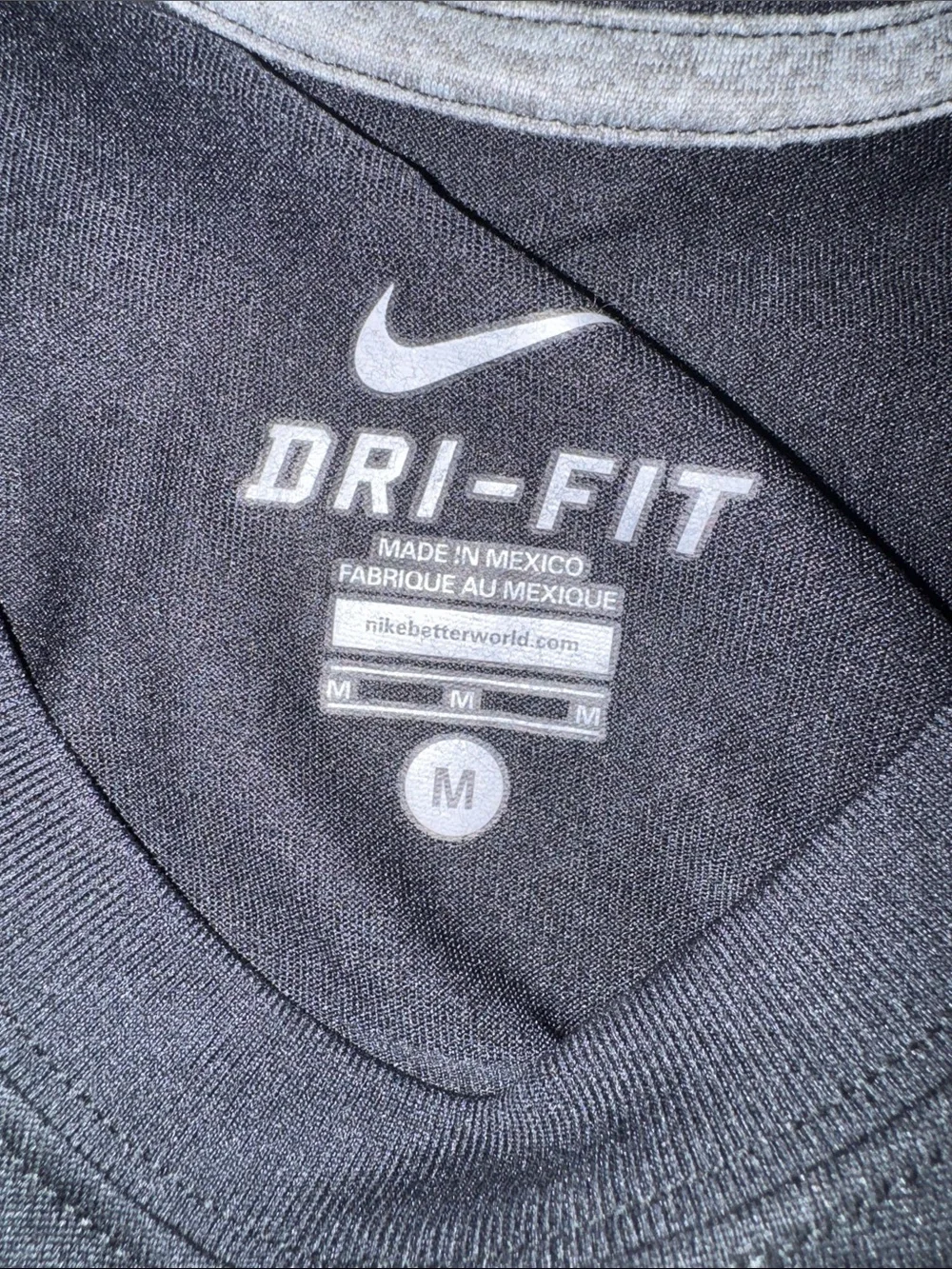 Nike Black Dri-FIT Short Sleeve Performance Tee